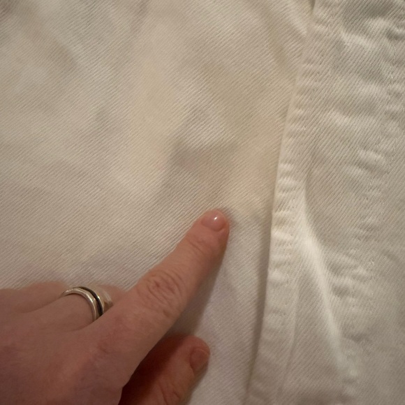 RE/DONE
90s High Rise Loose Jean in White Straight Leg Size US30 - Picture 10 of 10